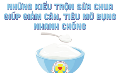 Những kiểu trộn sữa chua giúp giảm cân, tiêu mỡ bụng nhanh chóng